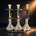 Premium Metal Hookah with Pressure Gauge - Steam Punk Style