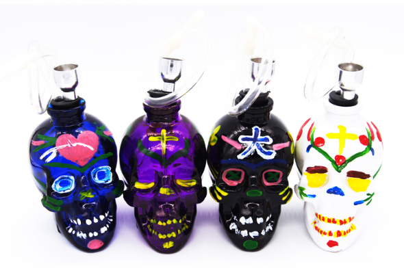 Day of the Dead Skull Hookah - 4 Colours