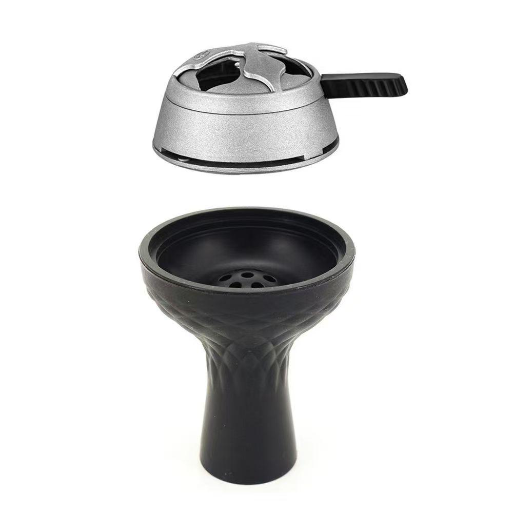 Hookah Coal Screen and Clay Bowl Set