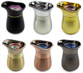 Metal Bottle Hookah with Colour Accent - 6 Colours