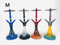 Glass Hookah Set - 4 Colour Mix