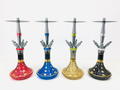 Glass Hookah Set - 4 Colours with Gold Dots