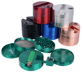 Metal Grinder with Lighter Slot - Multi Colours