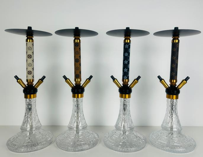 Decorative Glass Hookah Set - 4 Styles