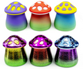 Mushroom Design Container Figurine - 6 Colours