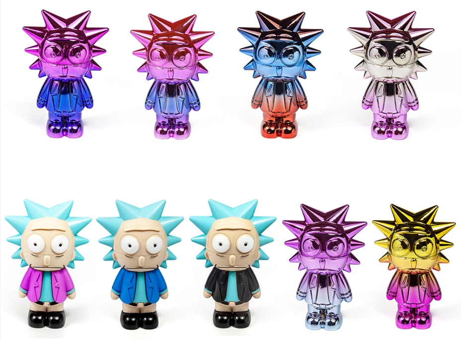 Rick Sanchez Style Action Figure - 8 Colours