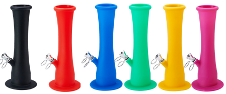 Silicone Hookah Pipe - 6 Colours
