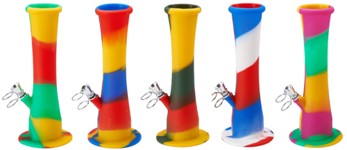 Gradient Silicone Hookah Pipe - 5 Colours