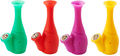 Silicone Hookah Pipe with Bowl Connector - 4 Colours
