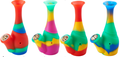 Colour Block Silicone Hookah Pipe - 4 Colours