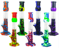 Silicone & Glass Hookah Pipe - 8 Colourways