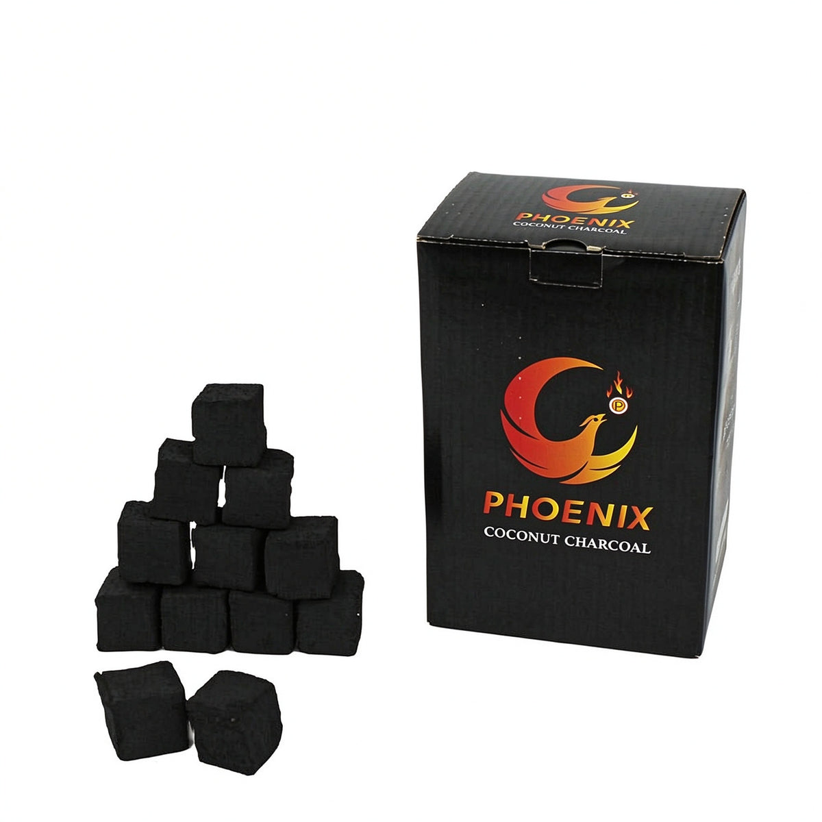 PHOENIX Coconut Charcoal - 72 Cubes