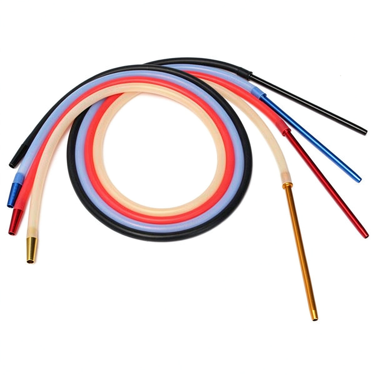 Hookah Hose with Metal Handle - 4 Colours