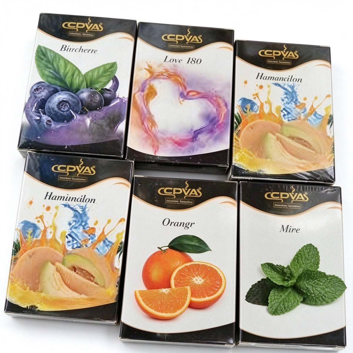 CCVAS Shisha Tobacco Mix - 6 Flavours